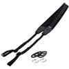 JJC NS-M1BK Cinghia da Collo in Neoprene per Fotocamere Mirrorless Digitali Compatte o DSLR con Due Occhielli per la Cinghia (Lunghezza del Neoprene 124cm, Larghezza 3cm) (Nero)