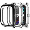 Fintie 3 Pezzi Cover per Amazfit GTS 2 Mini/Bip U Pro, Protezione Morbide TPU Custodia con Pellicola Protettiva