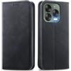 MOJIA Cover per ZTE Blade V70 Vita / V70 Design, Custodia Folio Portafoglio in Pelle PU [Chiusura Magnetica], Case a Libro con Guscio Interno in TPU, Supporto per Carte.. Nero