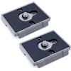 JZK 2 x adattatore di fissaggio a vite a sgancio rapido per fotocamera 1/4 compatibile con treppiede Manfrotto 200PL-14