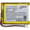 HXJNLDC CC 3.7V 2100mAh 804050 li-ion Lithium Ion Polymer Battery Replacement per DIY 3.7-5v prodotti della batteria,Luce LED, GPS