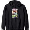 Marvel Avengers Endgame Hero Symbol Colorful Group Shot Felpa con Cappuccio
