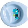 Chicco Piatto Pappa Facile, Piatto Per Bambini Con Base Antiscivolo, Design Ergonomico, Piatto Svezzamento, 6M+, Bimbo