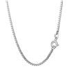NKlaus Catena veneziana d'argento 925 vera, 36 cm, larghezza 1,20 mm 6647
