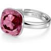 MŚ 1997 MENNICA ŚWIDNICKA Anello da donna in argento sterling 925, 44 colori, regolabile con cristalli di marca, con zirconi cubici lucidi, anello da dito in confezione regalo