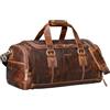 STILORD Salvador Borsone da Viaggio Pelle Borsa Palestra Uomo con Scomparto per Scarpe - Piccolo Bagaglio a Mano 30L Duffle Bag vera Pelle Vintage per Viaggio e Sport Colore:florida - marrone