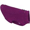 Kurgo Core Sweater - Maglione per Cani per Clima Freddo in Tessuto in Pile Lavorato a Maglia, con Collo Regolabile, Dettagli Riflettenti e Lavabile in Lavatrice - Viola Heather - S