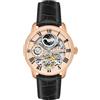 Thomas Earnshaw Orologio automatico da uomo con scheletro in pelle ES-8006, lunghezza 44 mm
