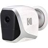 Kodak W101 Videocamera Di Sorveglianza FULL HD 1080p Completamente Autonoma. Connessione WiFi e Batteria A Lunga Durata. Da Interno E Esterno Con Batteria (4 Batterie AA LR6)