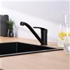 Fortis Nolo Medium rubinetto da cucina, orientabile, 6957300MB, Nolo nero opaco [Rubinetteria da Cucina > Rubinetti da Cucina]