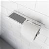 Viverso x add porta rotolo con ripiano, aperto, fisso, VA2202MW, x add bianco opaco [Accessori Bagno > Porta Rotolo]