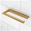 Viverso x add anello portasciugamani La: 190 A: 14 P: 80 mm, VA4200BG, x add oro spazzolato [Accessori Bagno > Portasciugamani]