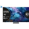 Samsung Neo QLED AI TV 75 QE75QN990FTXZT 8K Mini LED, Processore NQ8 AI Gen3, 8K AI Upscaling Pro, Glare Free, Neo Quantum HDR 8K Pro, Dolby Atmos & OTS Pro, Infinity Air Design, Vision AI Smart TV, 2025 GARANZIA ITALIA