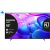 Samsung QLED 55 QE55Q6FAAUXZT 4K, Processore Q4 Lite, 4K Upscaling, Color Booster, OTS Lite, Metal Stream Design, Smart TV, 2025 GARANZIA ITALIA