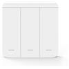 ELLENNE Kit Interruttore Luce Smart WiFi - Ricevitore + Interruttore Wireless, Controllo Remoto Intelligente compatibile con App Tuya e Google Home/Alexa (1 Interruttore (3 Tasti))