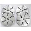 Volkswagen Copricerchi Originali per ID.3, 18 Pollici, Plastica Resistente agli Urti, Argento, Set da 4 Pezzi, 10A071458WZF
