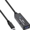 InLine® USB 3.2 Gen.1 - Prolunga attiva, spina USB-C a presa USB-A, 5 m