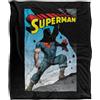 DC Comics Superman Alternate Coperta super morbida al tatto setoso - 152 x 127 cm