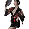 YEBAODUO Vestaglia da donna giapponese Kimono sexy tradizionale Lingerie Yukata Costumi da donna Pigiami