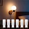 sailsco Lampadina LED G9 bianco caldo, 2,2 W 2700 K 200 Lumen, lampadina economica equivalente 21 W lampadina incandescente, non dimmerabile, confezione da 6
