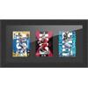 IGTOPS Display per carte assortite, compatibile con PSA, CGC e Tag Slabs, cornici per carte da collezione, scatole in acrilico per scrivania e parete, carte da collezione, carte sportive da calcio (3 slot