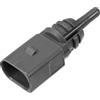 QUARKZMAN Sensore di Temperatura Esterna dell'Aria per Auto 1 Pezzo | OE:8Z0820535A,Colore:Grigio Scuro,Materiale:Plastica,Dimensioni:5,2x1,8x1,6Cm,Per Audi A4 12-23,A5 12-23