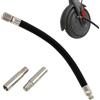 Uliwamowi 3 Pezzi Gonfiatore di Estensione, Pneumatici Valvola di Estensione, con 2 Prolunghe 39mm e Tubo Gonfiaggio 160mm Adattatore Valvola per Scooter Xiaomi M365 Pro 2 1S Max G30 Auto Moto Bici Gommoni