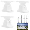 Uliwamowi 3 Pezzi Fermo per Porta Roulotte e Camper, Fermaporta Camper, Fissaggio Porta Caravana in Plastica ABS Resistente, Gancio di Blocco per Porta Camper Impermeabile Anti-UV, Accessorio Universale