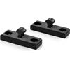 Sanoforma® - Set di 2 Clip di Ricambio per Vano Portaoggetti Alfa Romeo Giulietta - Ganci Fissaggio Cruscotto Compatibili - Accessori Auto in ABS Resistente - Facili da Installare - Made in Italy