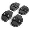 CYBERBEANS TPE Ammortizzatore per porta per Tesla Model 3/Y (2017-2025/2026), accessori inclusi coprisedili per serrature della serie Juniper & Highland, in acciaio inossidabile (4-pack, Carbon