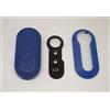 Car Passion COVER CHIAVE GUSCIO + TASTI TASTINI IN GOMMA COMPATIBILE CON FIAT 500 GRANDE PUNTO EVO BRAVO PANDA 500L LANCIA Y YPSILON MUSA DELTA SCOCCA BLU + Video Tutorial Esplicativo Per Il Montaggio