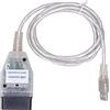 Akozon Cavo Diagnostico per Auto, Strumento K+DCAN OBD2 Interfaccia USB con Sostituzione Interruttore per Serie 1 E81 E82 E83 E87 E88 20042011 2004‑2011 Accessorio Auto
