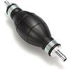 Akozon benzinpumpe handpumpe 12mm + Pompa del Carburante di a Mano con Iniettore a Mano in Gomma e Gas in Alluminio per Fuoristrada per Moto d'epoca (12mm)