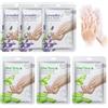 MAOYING Maschera Mani Guanti,6 Paia Maschera Per Mani Esfoliante,Guanti Idratanti,Esfoliazione Profonda, Maschera Idratanti per Le per Invecchiamento a Secco e Screpolate