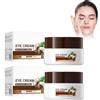 Hppsctink 2pcs Crema per gli occhi, Crema occhi all'olio di cocco, le borse e le linee del contorno, 2pcs*20g, eye cream