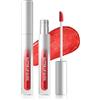 Lestpola Lucidalabbra rosso metallizzato, rossetto liquido che dura 24 ore, impermeabile, non appiccicoso, con brillantini, lucidalabbra ad alta pigmentazione, lucidalabbra luccicanti, per le labbra, regalo