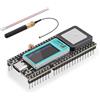 QIQIAZI Tracker Wireless con Display LoRa ESP32, QIQIAZI ESP32 SX1276 Tracker Wireless 868MHz - 915MHz Bluetooth 4.2 + WiFi LoRaWAN Supporta LoRa/Gnss/GPS con Connessione Type-C, per Arduino IDE