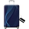 MosaiRudo Spessore Elastico Coperture per Valigie Applicare alla 18 ''-32 ''Valigie, Viaggio Luggage Trolley Case Suitcase Luggage Cover Protector (C0078, M)