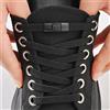 COSYLEE Lacci per scarpe senza cravatta da 8 mm Lacci con chiusura a pressione senza lacci Lacci elastici Sneaker Lacci piatti ampliati per bambini per adulti per scarpe
