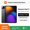 XIAOMI Versione globale Xiaomi Pad 7 Snapdragon 7+ Gen 3 Tablet CPU octa-core 8850mAh Fotocamera 13MP Display 11,2" 3,2K 144Hz