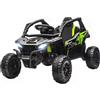 AIYAPLAY Macchina per Bambini Elettrica 12V KAWASAKI con Telecomando Giallo