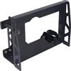 SatcOp Supporto Pialla Elettrico Pieghevole, Struttura Stabile, Verniciato Nero Opaco, Piastra In Acciaio Facile Maneggiare, Supporto Pialla Pieghevole, Piegatura CNC per la Lavorazione Del Legno