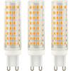 LED Line Lampadina LED G9 12W 1080LM, Equivalenza Incandescente 120W, AC 220V, Angolo del Fascio 360º, Confezione da 3 (Bianco Neutro)
