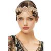 BABEYOND Gatsby 1920s - Fascia per capelli in stile anni '20, con strass, accessorio Charleston