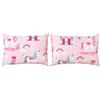 Bloomsbury Mill - Unicorno Magico, Principessa Delle Fiabe e Castello Incantato - Rosa - Coppia Di Federe (Extra) - 50 cm x 75 cm
