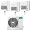 Hisense Climatizzatore Condizionatore Hisense Console Serie Turbo R32 Trial Split Inverter 12000 + 12000 + 12000 BTU con U.E. 3AMW72U4RJC NOVITÁ Classe A++/A+