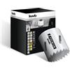 kwb 624720 Lama per seghetto alternativo Easy-Cut Longlife per legno, metallo e plastica, S20 a camma singola/albero a T, fissata con chiodi, grigia
