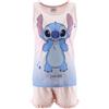 Stitch Disney Stitch - Pigiama due pezzi corto per bambina, cotone