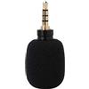 EBTOOLS Microfono da 3,5 mm per telefono cellulare, mini microfono Spina da 3,5 mm portatile per smartadatto per phone mobile EY-630A(A poli)