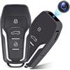 HGYGHO 64GB Mini Telecamera Chiave Auto, HD 1080P Portatile Piccole Videocamere di Sorveglianza, Microcamera di Sicurezza con Rilevamento del Movimento per la Casa e l'ufficio